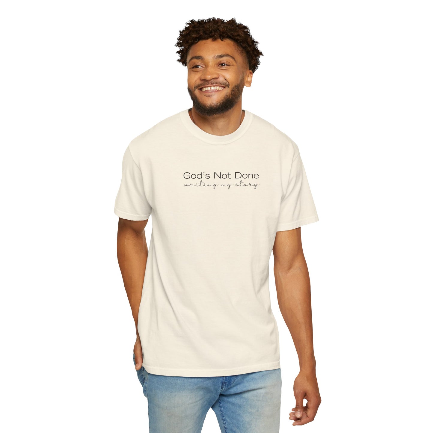 Suicide Prevention Month T-Shirt, Endless Hope Project Comfort Colors Tee, God's Not Done Writing My Story, Inspirational Quotes Shirt