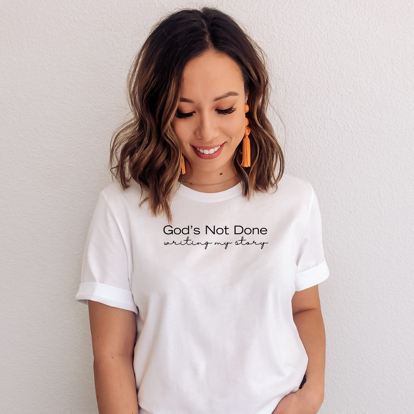 Suicide Prevention Month T-Shirt, Endless Hope Project Comfort Colors Tee, God's Not Done Writing My Story, Inspirational Quotes Shirt