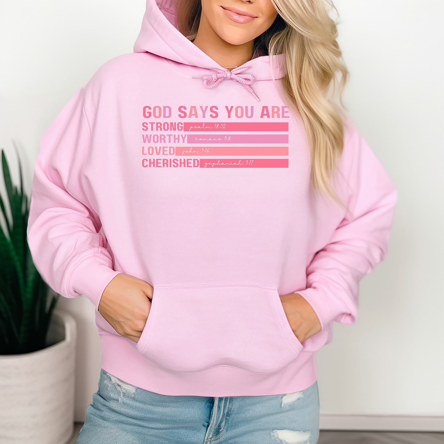 Valentine Shirt, Christian Apparel, Christian Bible Verse Hoodie, God Says You Are Hoodie, Valentine Sweatshirt, Gift For Her, Gift For Valentine