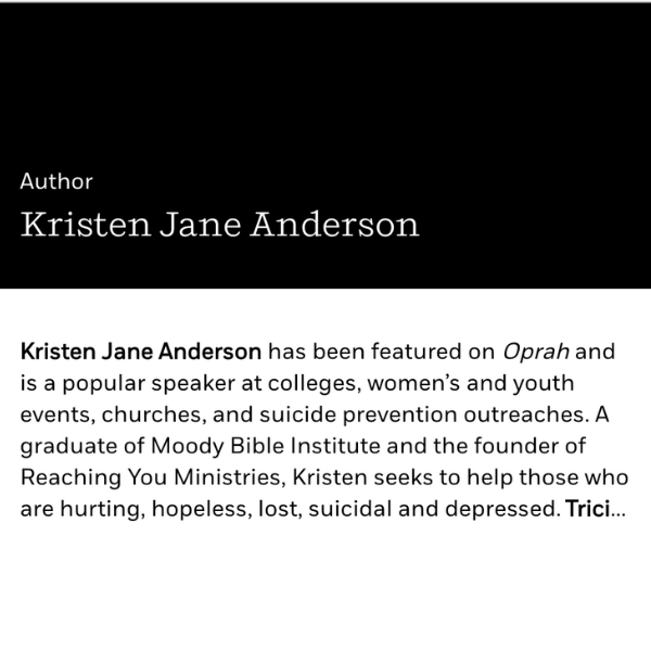 Autographed - Life, In Spite of Me Paperback Book by Kristen Jane Anderson & Tricia Goyer
