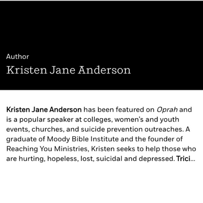 Autographed - Life, In Spite of Me Paperback Book by Kristen Jane Anderson & Tricia Goyer