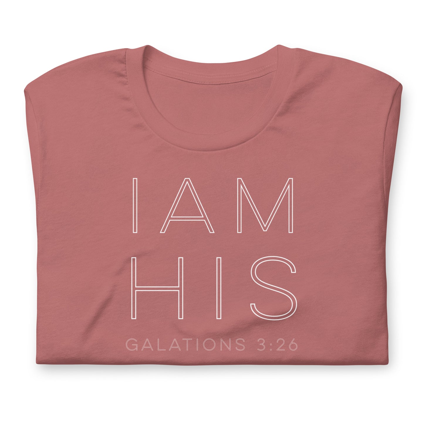 TShirt Christian | I Am His | Christian Apparel For Women | Christian TShirt